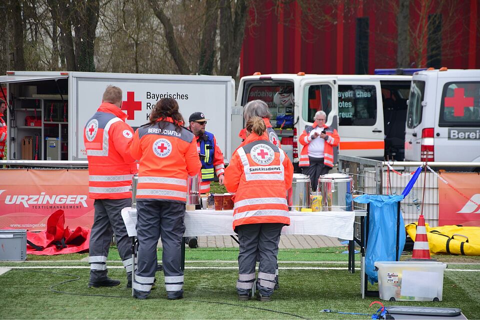 Katastrophenschutzübung in Landshut