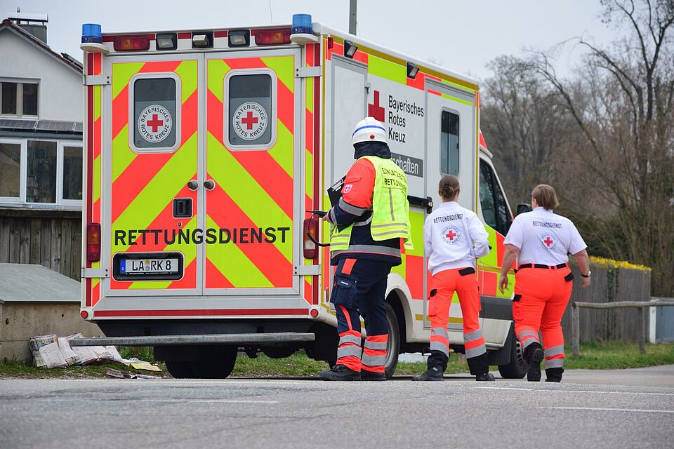Katastrophenschutzübung in Landshut