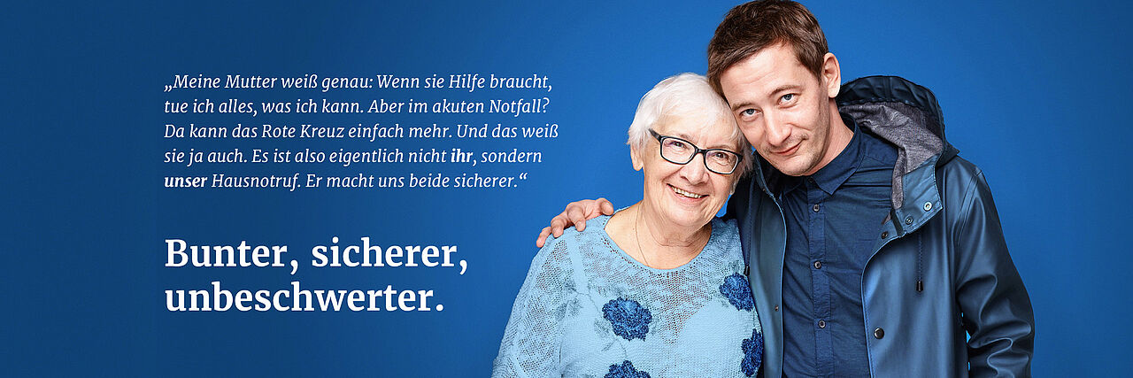 BRK Hausnotruf Hilfe auf Knopfdruck